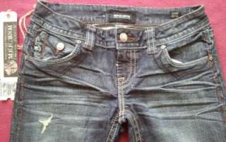   Womens Dayton Slim Boot Cut Jeans Dark Blue Inseam 34 MSRP $135