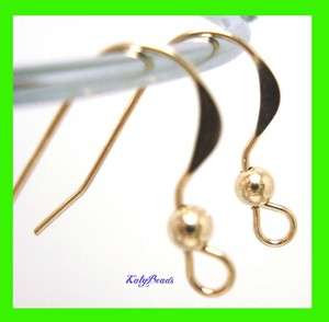 10 14k Gold Filled Earring Ear Wire hook Earwire GE11  