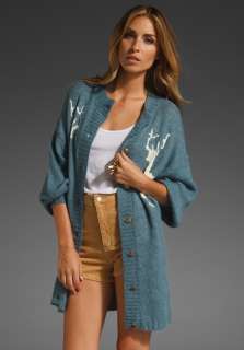   Midnight Cowboy Cardigan in Blue at Revolve Clothing   Free Shipping