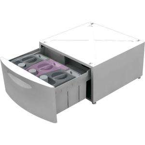 GE SmartDispense Laundry Pedestal with Storage Drawer SPBD880JWW at 