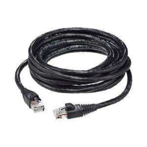 Leviton 10 ft. Black Cat6 Patch Cord R25 AG600 10E at The Home Depot