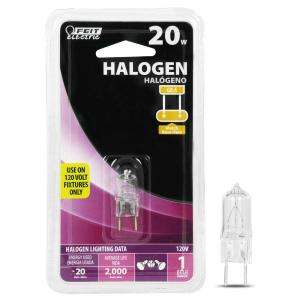   20 Watt G8.6 Base Halogen Light Bulb BPQ20/8.6 