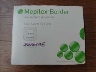 New MOLNLYCKE Mepilex Border 3x3 5/bx #295200  