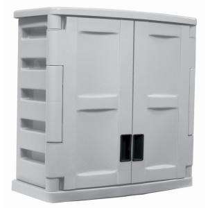 Suncast Storage Trends Two Door Wall Cabinet C2800G at The Home Depot 