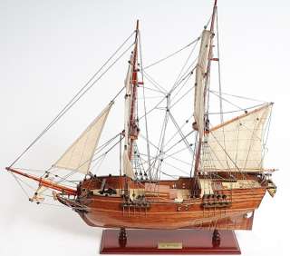 Brig Lady Washington Wood Model Tall Sailing Ship Boat  