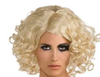 Lady Gaga Locken Perücke in blond  Bekleidung
