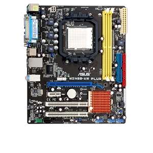 Asus M2N68 AM PLUS Motherboard   Socket AM2+, Micro ATX, nForce 630a 