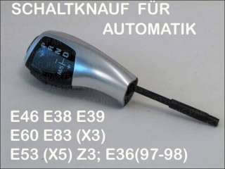 BMW M AUTOMATIK SCHALTKNAUF E46 E38 E39 E60 E61 E83 E87 X3 E53 X5 Z3 