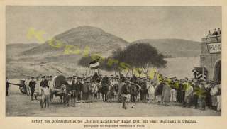 Foto China Tsingtau Kaserne Reporter Eugen Wolf 1898  