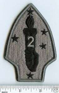 USMC 2nd Marine Division subdued ACU Velcro! Army PATCH  