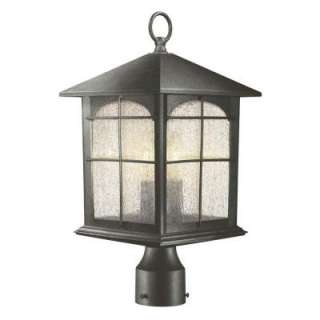 Hampton Bay 3 Light Outdoor Post Lamp Y37031 151 at The Home Depot
