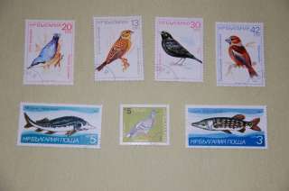 Polen Briefmarken, Vogel, Fisch in Nordrhein Westfalen   Soest 