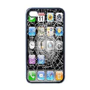 Broken Screen Iphone 4G Hard case  