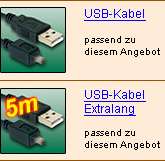 USB Kabel 5m Nikon z.B. D50 D70 D80 D100 D200 D300 D700  