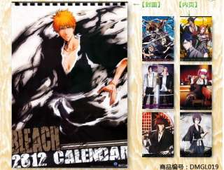   Anime Manga 2012 Bleach Kalender Calendar 43x30cm 7 Seiten 002  