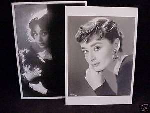 Photo Postcards Audrey Hepburn Paris Breakfst Tiffany  