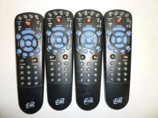Lot of 4 Dish Network Model 103602 Universal Remotes  