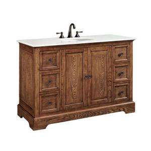 Home Decorators Collection Montaigne 49 in. W x 22 in. D Vanity in 