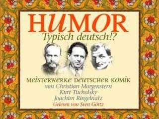 Humor Typisch Deutsch? Meisterwerke deutscher Komik  