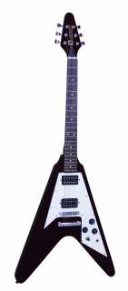 CEM SAZ MCFV 52O E Gitarre, schwarz  