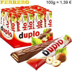 Ferrero DUPLO 40 Riegel in Kassenbox  