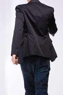 MOD MENS 1 Button Black Jacket Blazer ~Slim Fit~JAPAN  
