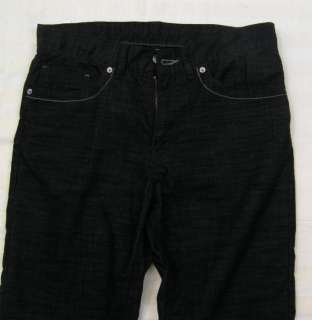 Jhane Barnes Jeans Black 32 x 32 1/2 NWT $195  