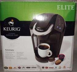 New KEURIG Coffee Maker ELITE Gourmet Single 1 Cup Brewer B40 BOX 