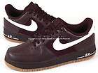 Nike Air Force 1 Action Red/White Deep Burgundy 2012 Classic Leather 