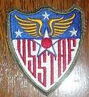 WW2 US Army Air Corp Stategic Forces Patch OD Border