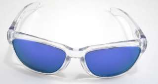 Oakley Sunglasses Jupiter Polished Clear w/Violet Iridium #03 247 