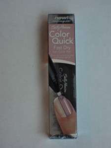 Sally Hansen Color Quick Nail Pen 05 Pink Chrome X2  
