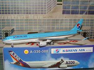 Aeroclassics Korean Air A330  300 HL7702 1/400 **Free S&H**  