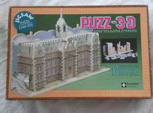 3D puzz puzzle, Montreal City Hall, 100% Complete  