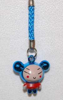 BLUE PUCCA CHARM Cell Phone Pendant Asian Toy Gift New  