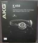 AKG K450 Foldable Mini Headphones K 450 + case K450BLU