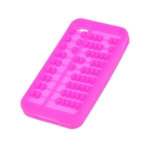  Plum Abacus Pattern Silicone Silica Shell Case Cover Skin 