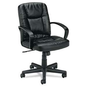  basyx® VL171 Executive Mid Back Leather Chair Office 