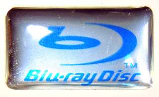 Blu ray Disc Sticker Epoxy (bubble) 13mm x 22.5mm [416]  