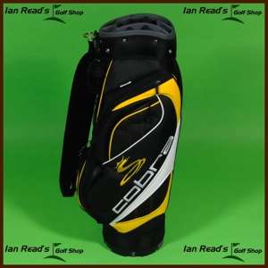 Cobra C 11 Cart Golf Bag Black/Yellow/White New   