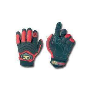  Power Crew Mechanic Glove, Red   Large: Home Improvement