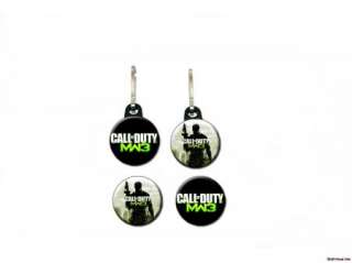   Call of Duty MW3 XBOX PS3 modern warfare 3 zipper pulls w 