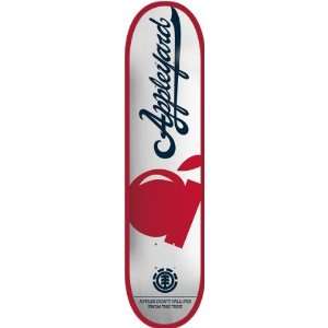 Element Appleyard Apple Icon Deck 8.00 Featherlight Skateboard Decks 