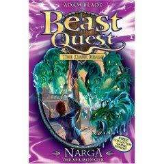 Narga the Sea Monster Beast Quest Book NEW pb A.Blade  