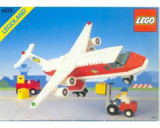 LEGO 6375 Trans Air Carrier Aereo Cargo trasporto merci Legoland City