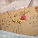 rose garden necklace by elsie belle jewellery  