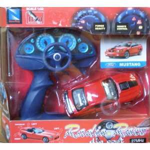   Ford Mustang Radio Race Die Cast Remote Control Car 