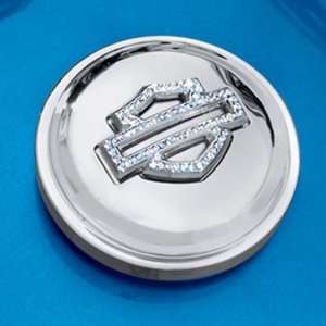  Harley Davidson Diamond Ice Fuel Cap Cover Medallion 99690 