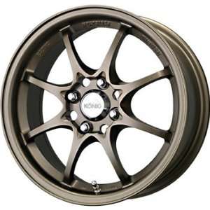 Konig Helium 16x7 Bronze Wheel / Rim 4x100 with a 40mm Offset and a 73 