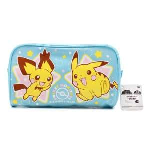   Diamond and Pearl Blue Pouch Case Bag   Pikachu/ Pichu Toys & Games